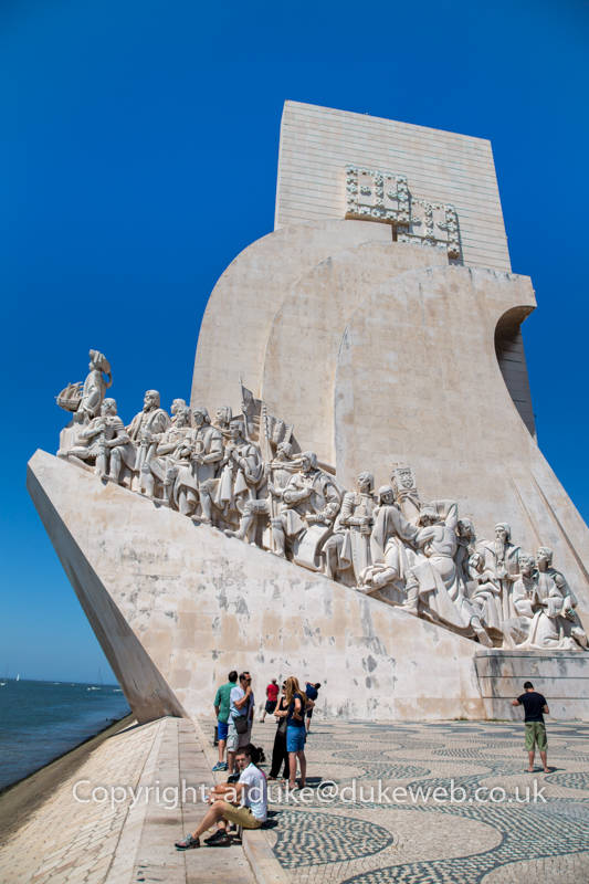 Padrao dos Descobrimentos, the discoveries monument at Belem, Lisbon, Portugal